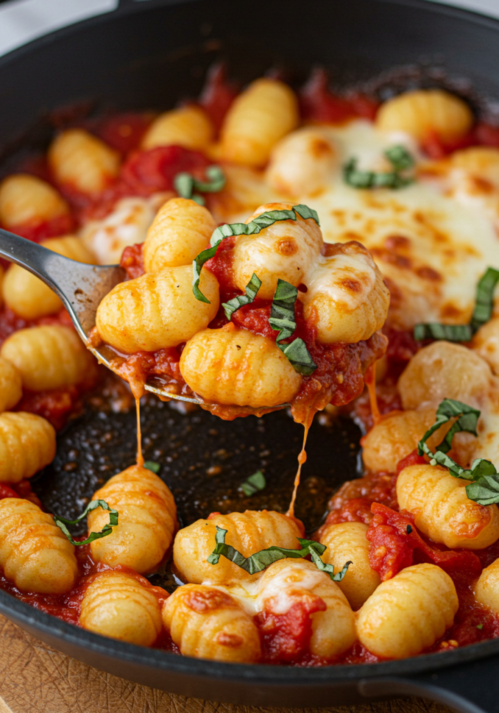 Easy Gnocchi and Tomato Bake