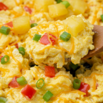 Fluffy Hawaiian Scrambled Eggs