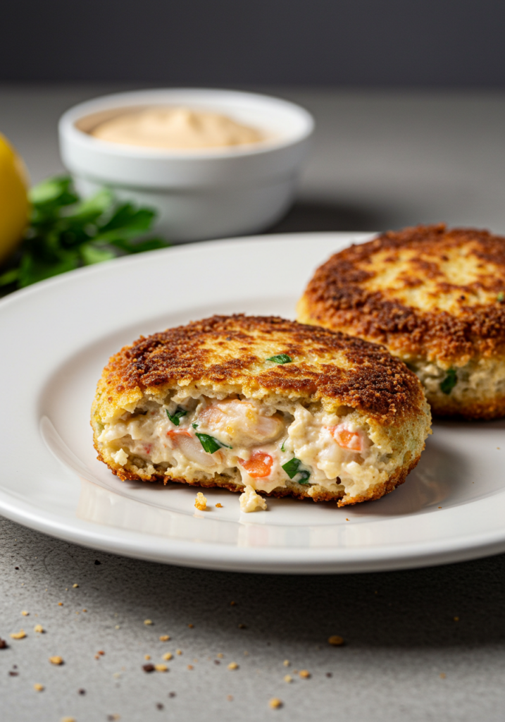 Crab And Shrimp Cakes