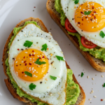 California-Style Fried Egg Avocado Toast