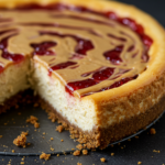 Peanut Butter and Jelly Cheesecake