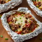 Philly Cheesesteak Foil Packets