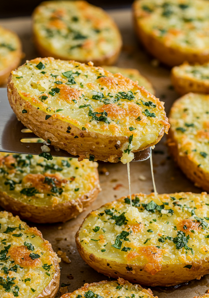 Crispy Parmesan Potatoes