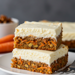 Carrot Cake Cheesecake Bars