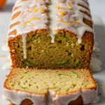 Zucchini Bread with Orange Cream Cheese Glaze