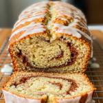 Cream Cheese Cinnamon Swirl Banana Bread