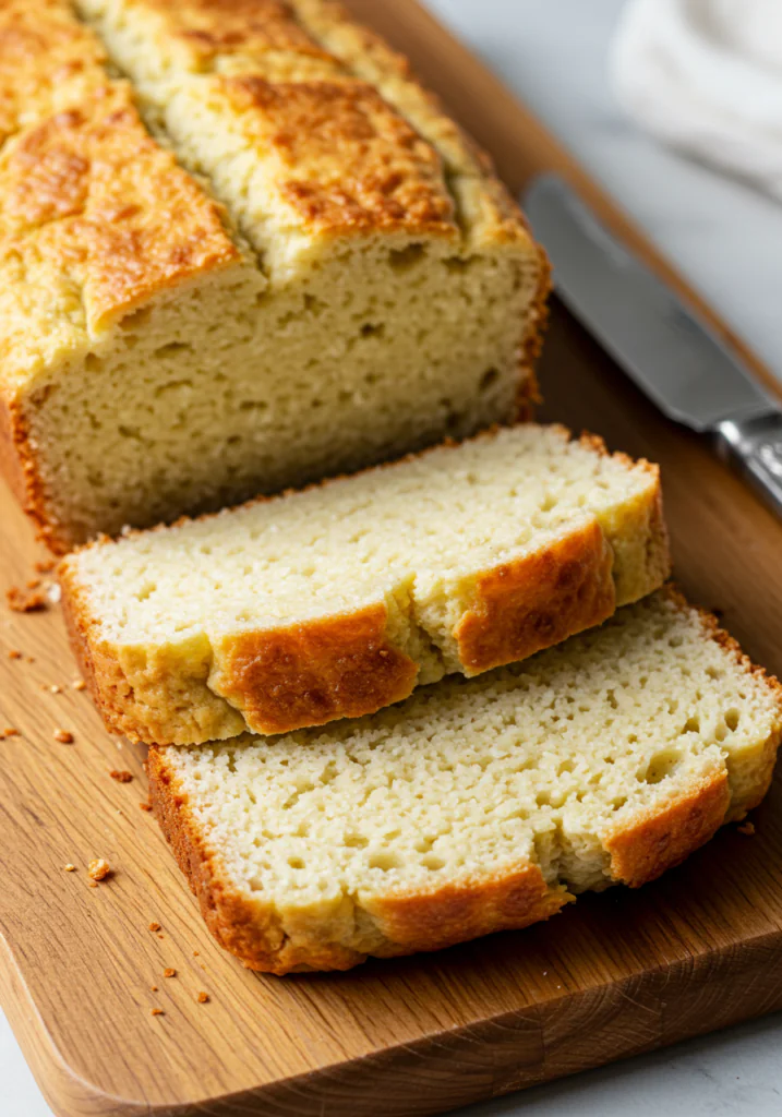 Cottage Cheese Bread with Almond Flour