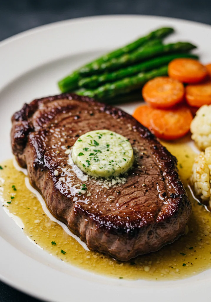 Pan-Seared Steak in Butter Sauce